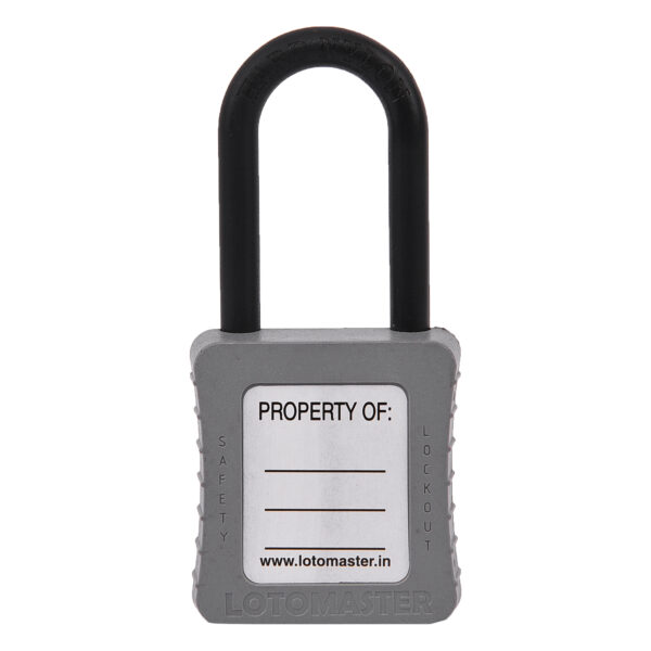 De-Electric Lockout Padlocks 2 Keyed Alike 38mm Grey - Image 2