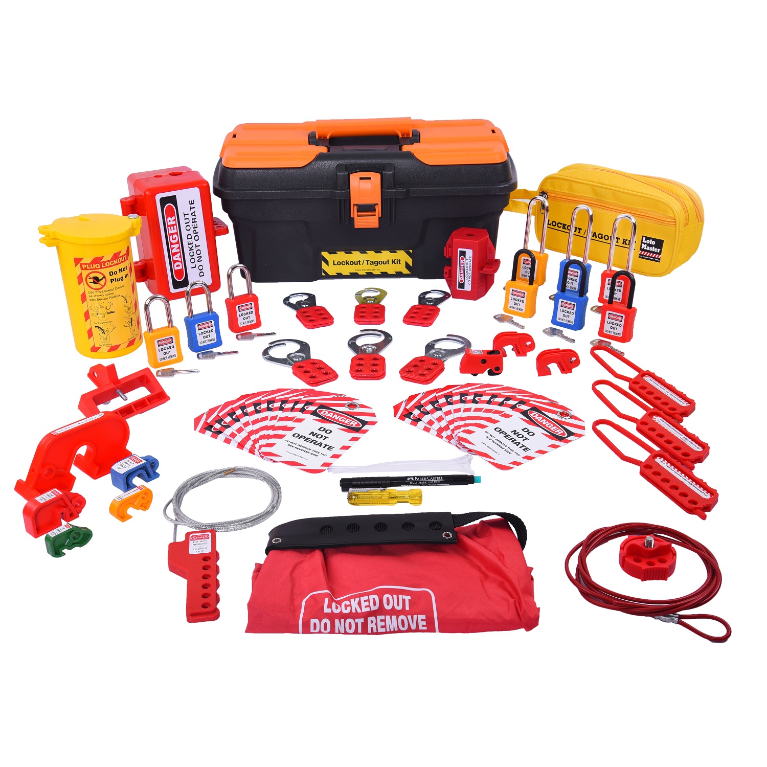 LOTO KIT ELECTRICAL - MID - LOTO SAFETY PRODUCTS